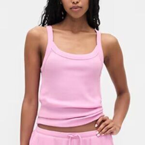 GAP Waffle PJ Tank Top – Large - Pink